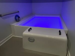 Float pool at Soleus Massage in Johnson City